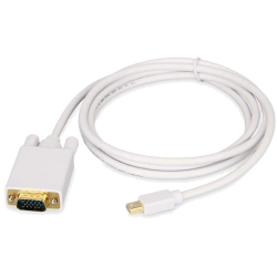 Alfais 4323 Mini Displayport To Vga Çevirici Dönüştürücü Adaptör Thunderbolt Kablosu 1.8M