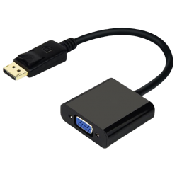 QPART Displayport To Vga Çevirici Dönüştürücü Adaptör Kablosu