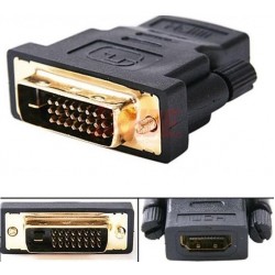 Alfais 5013 Hdmi DİŞİ DVİ (24+1) ERKEK ÇEVİRİCİ DÖNÜŞTÜRÜCÜ ADAPTOR TV LCD MONİTÖR KASA PC LAPTOP