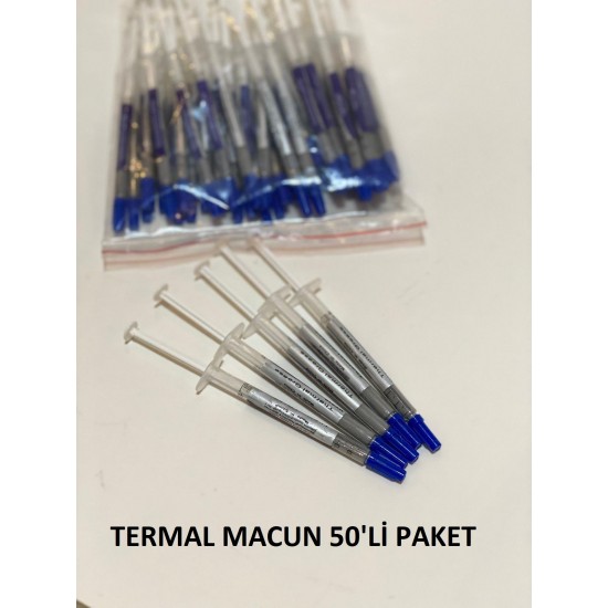 KÜÇÜK TERMAL MACUN(50 Lİ PAKET)