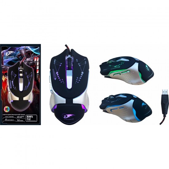 Razador Rmx-52 Optik Gaming Işıklı Oyuncu Mouse