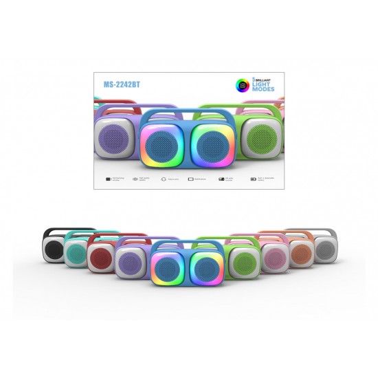 PL-4386 SD,USB GIRISLI RGB ISIKLI BLUETOOTH SPEAKER