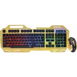 POLIGOLD PG-8014 KLAVYE MOUSE SET GOLD